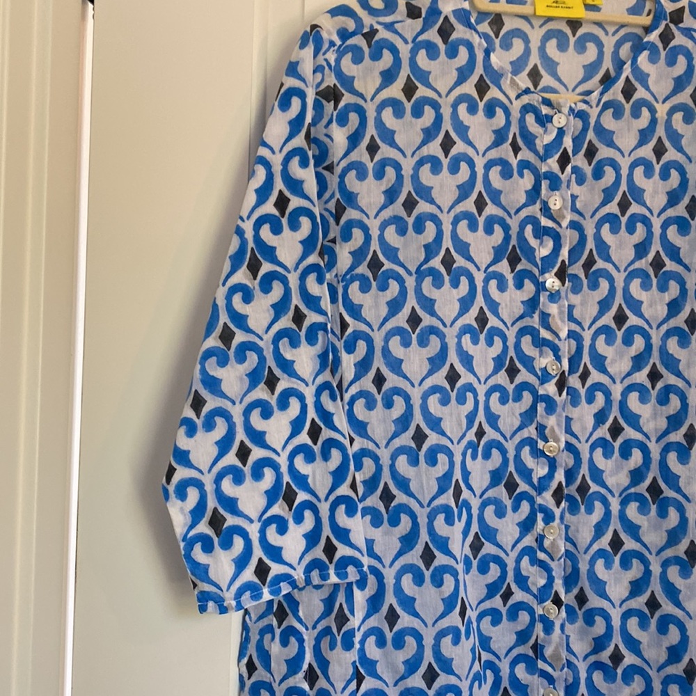 Roller Rabbit Kaftan, Side Pockets, Side Slits, S… - image 3